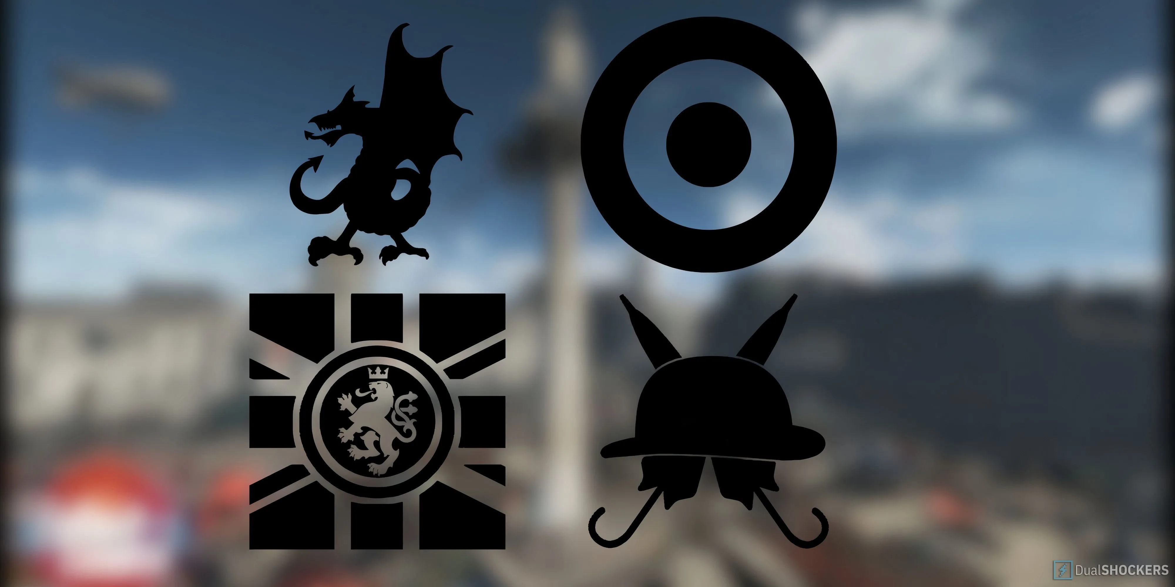 Các phe phái chính trong bản mod Fallout London, mỗi phe có mục tiêu và nhiệm vụ riêng