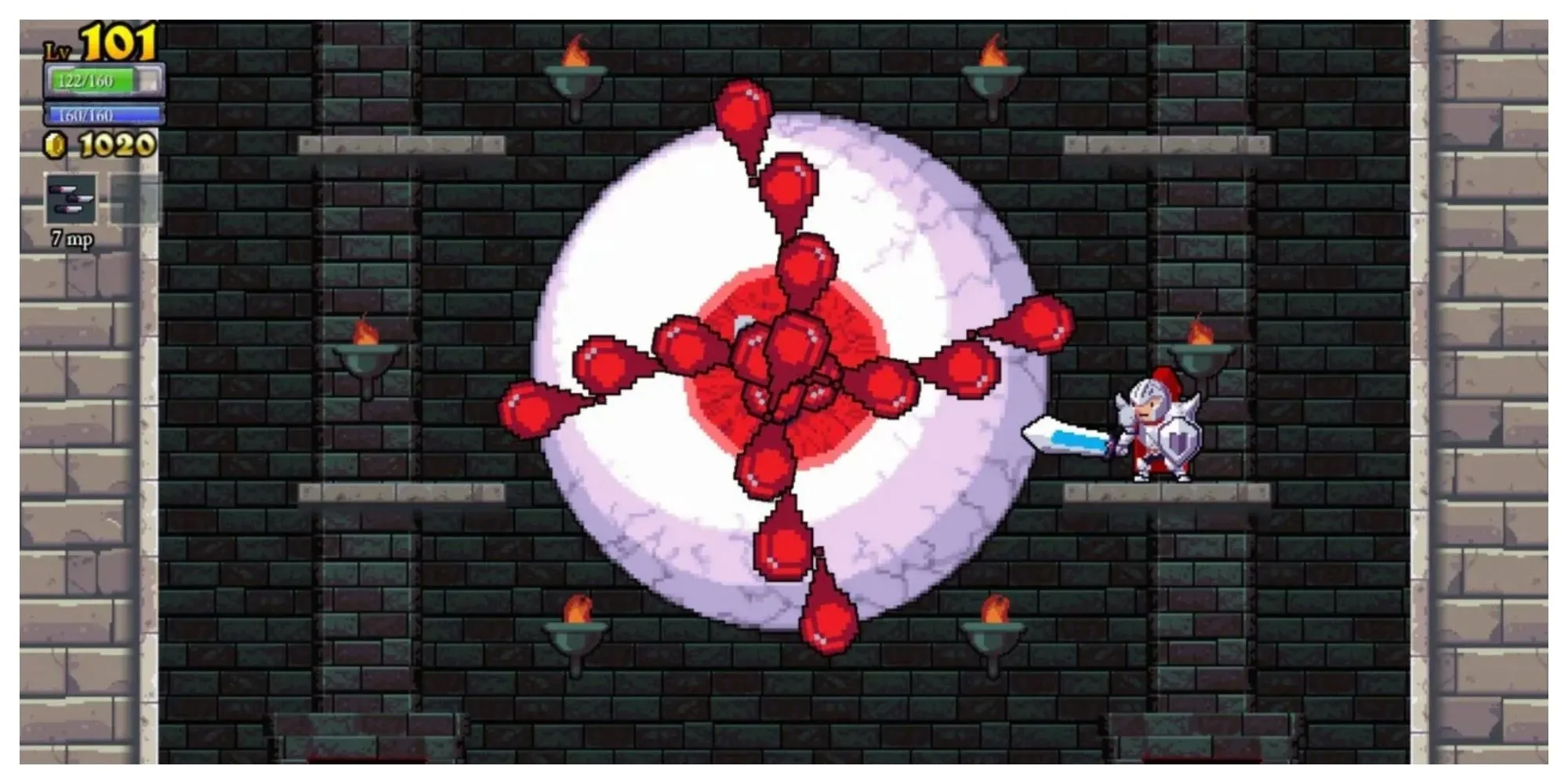 Rogue Legacy - tựa game Roguevania nổi tiếng với hệ thống gia phả và các đặc điểm nhân vật hài hước.