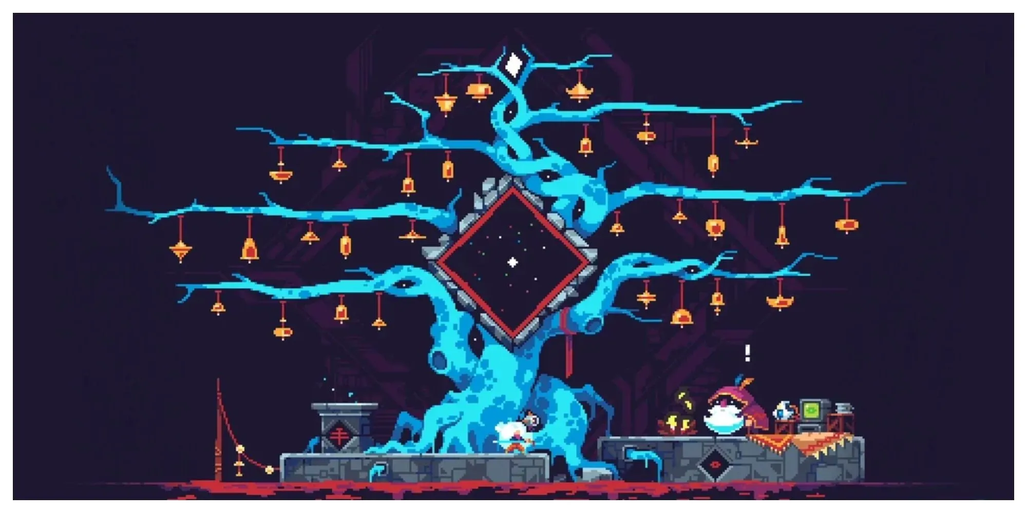 ScourgeBringer - tựa game platformer rogue tuyệt đẹp với độ khó cao và yêu cầu kỹ năng di chuyển điêu luyện.