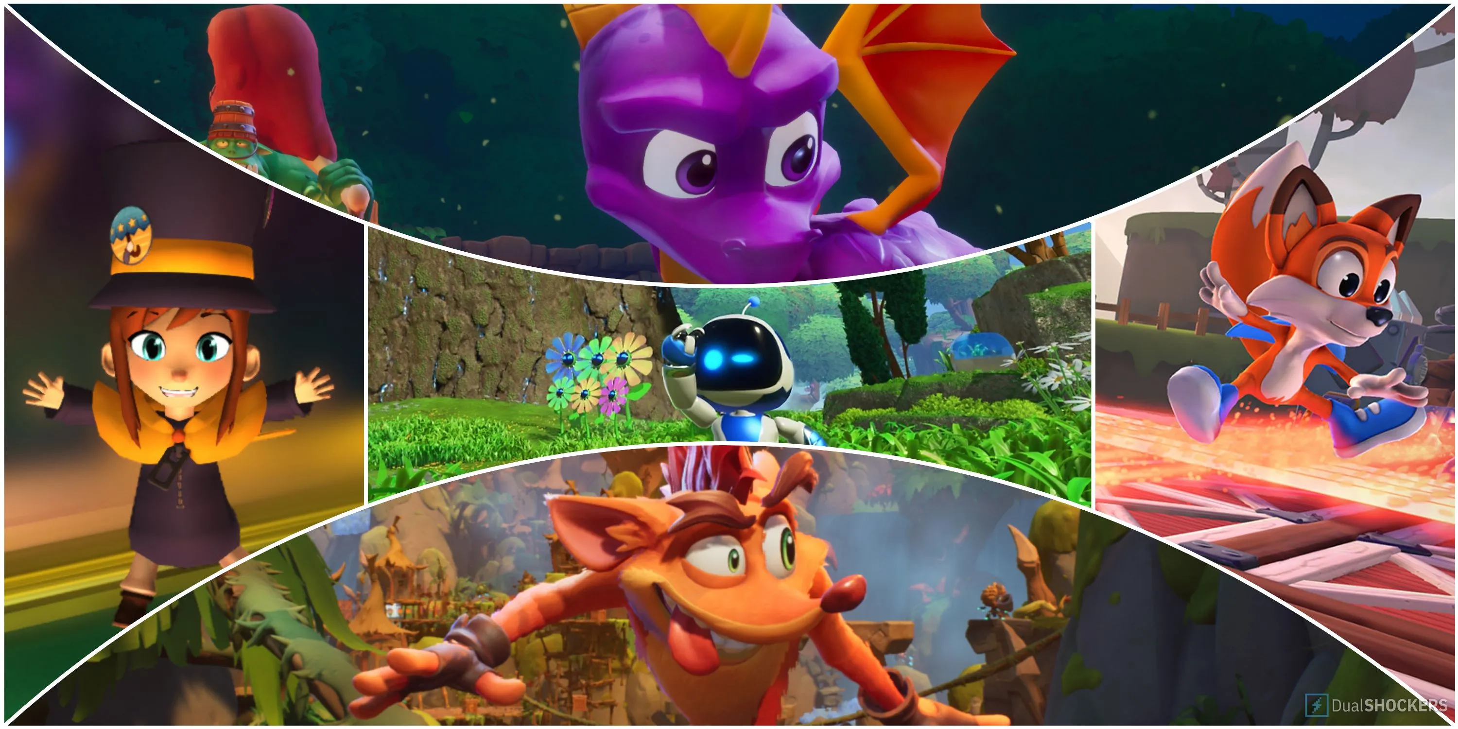 Tổng hợp các tựa game platformer giống Astro Bot như Crash Bandicoot 4 và Spyro Reignited Trilogy