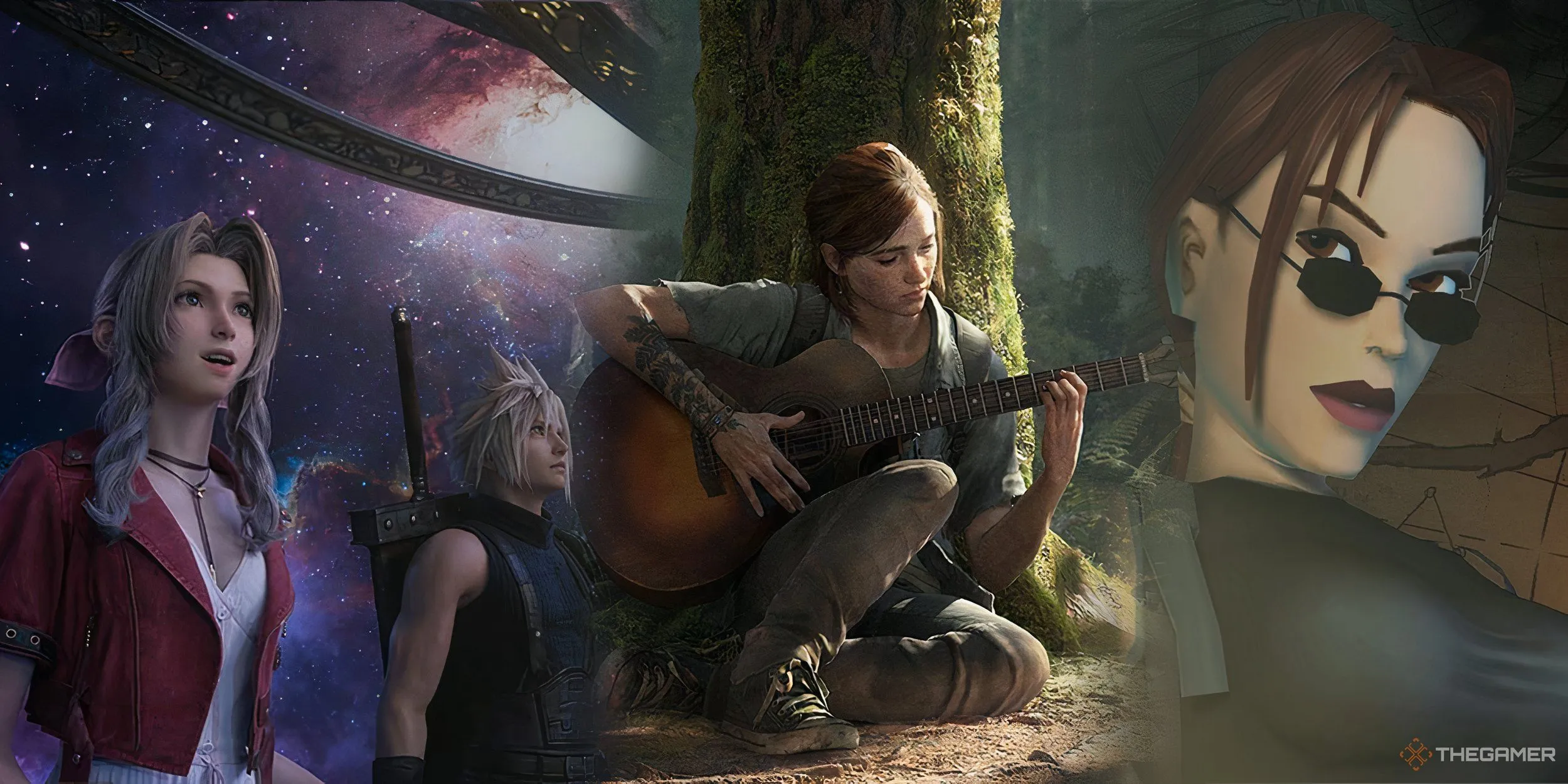 Ảnh ghép các nhân vật từ những tựa game remake và remaster nổi tiếng