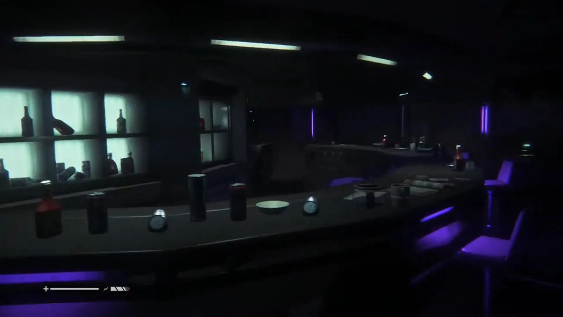 Khu vực Căng tin The Mess Hall trong game kinh dị Alien: Isolation