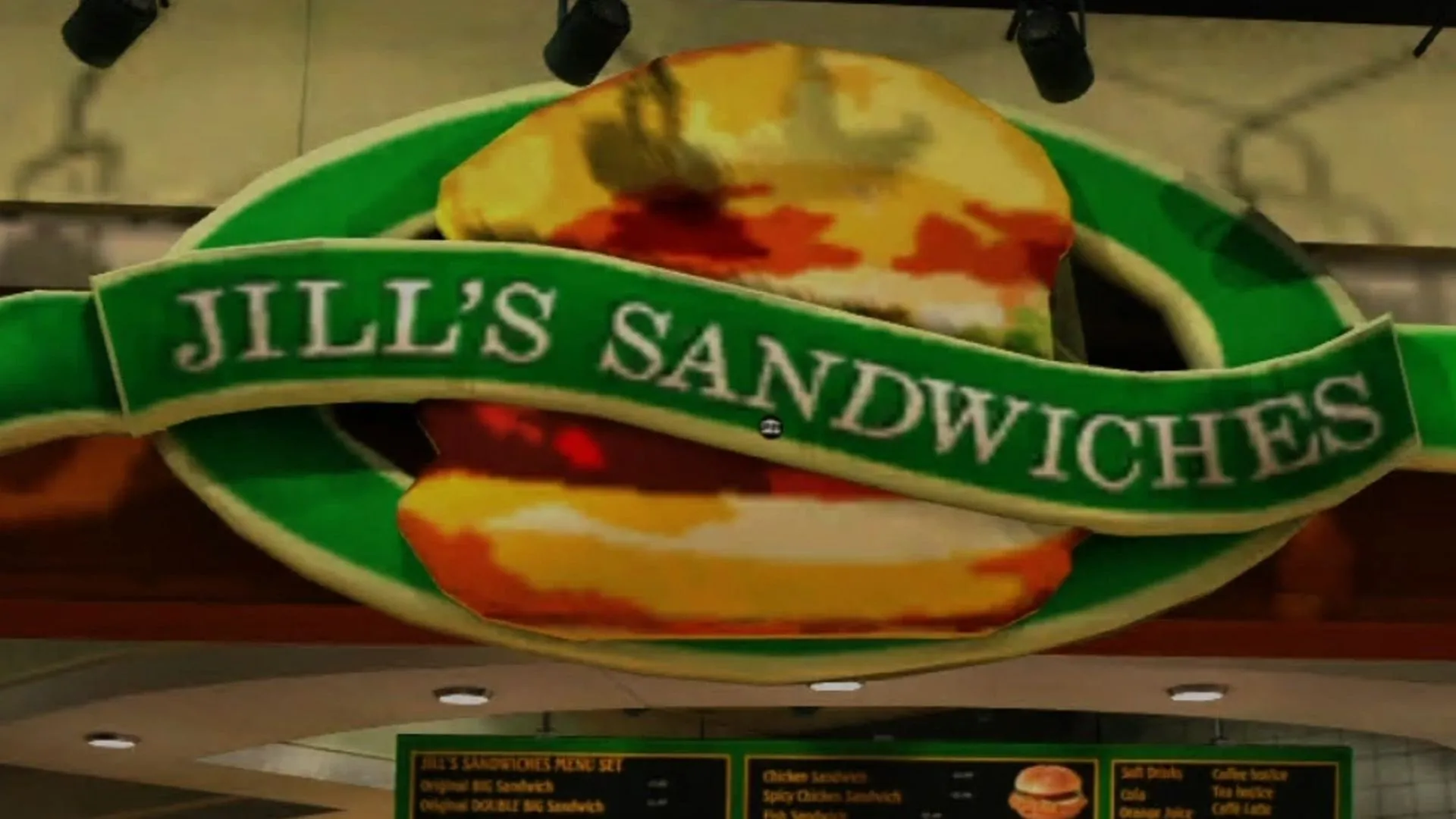 Logo quầy sandwich Jill's Sandwiches trong game Dead Rising