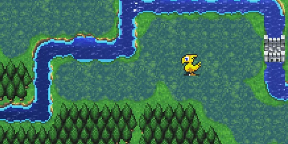Một chú Chocobo trong Final Fantasy 2 Pixel Remaster