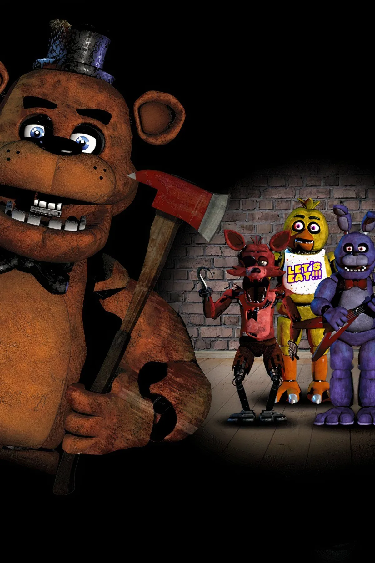 Tổng hợp hình ảnh liên quan đến game kinh dị Five Nights at Freddy's