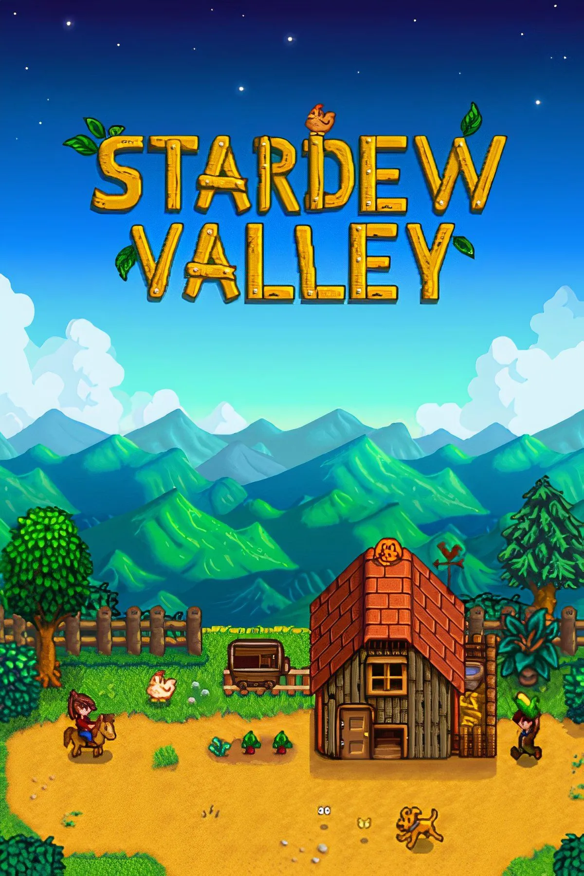 Ảnh bìa hoặc ảnh minh họa tổng thể về game Stardew Valley