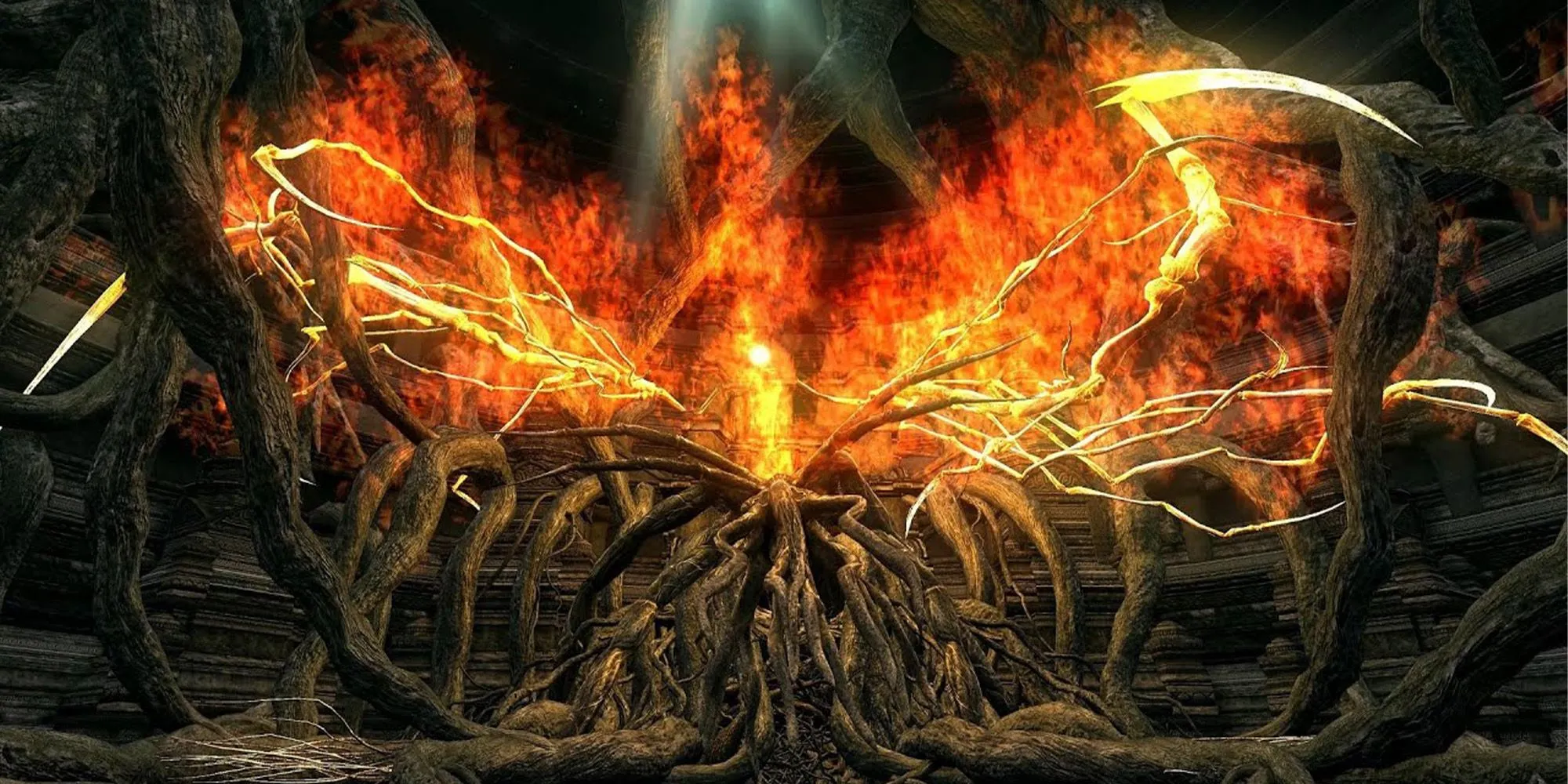 Bed of Chaos, con boss gây ức chế khét tiếng với cơ chế môi trường trong Dark Souls Remastered.