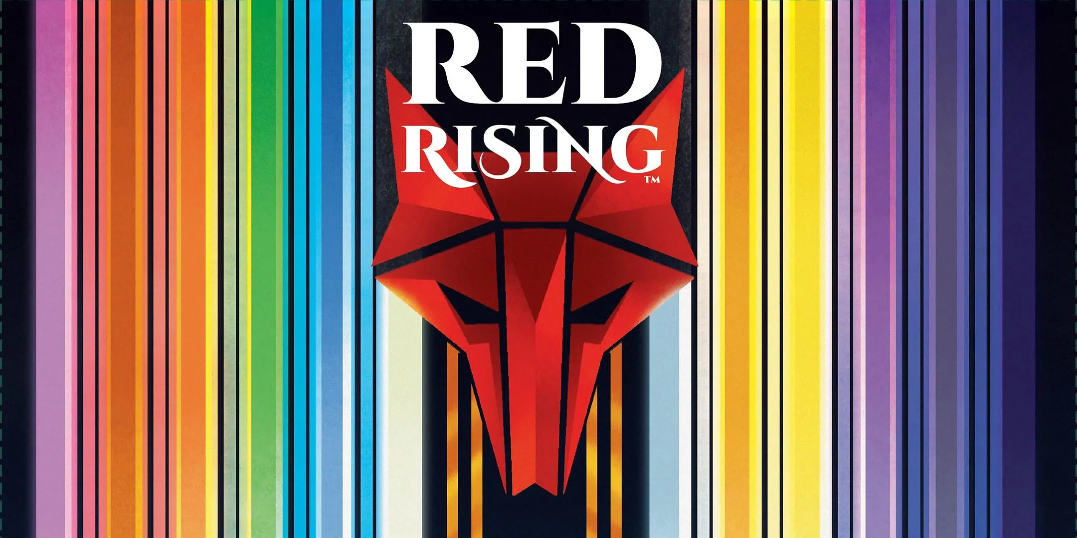 Bìa trò chơi boardgame Red Rising, minh họa bối cảnh khoa học viễn tưởng và cấu trúc xã hội dystopian của series.