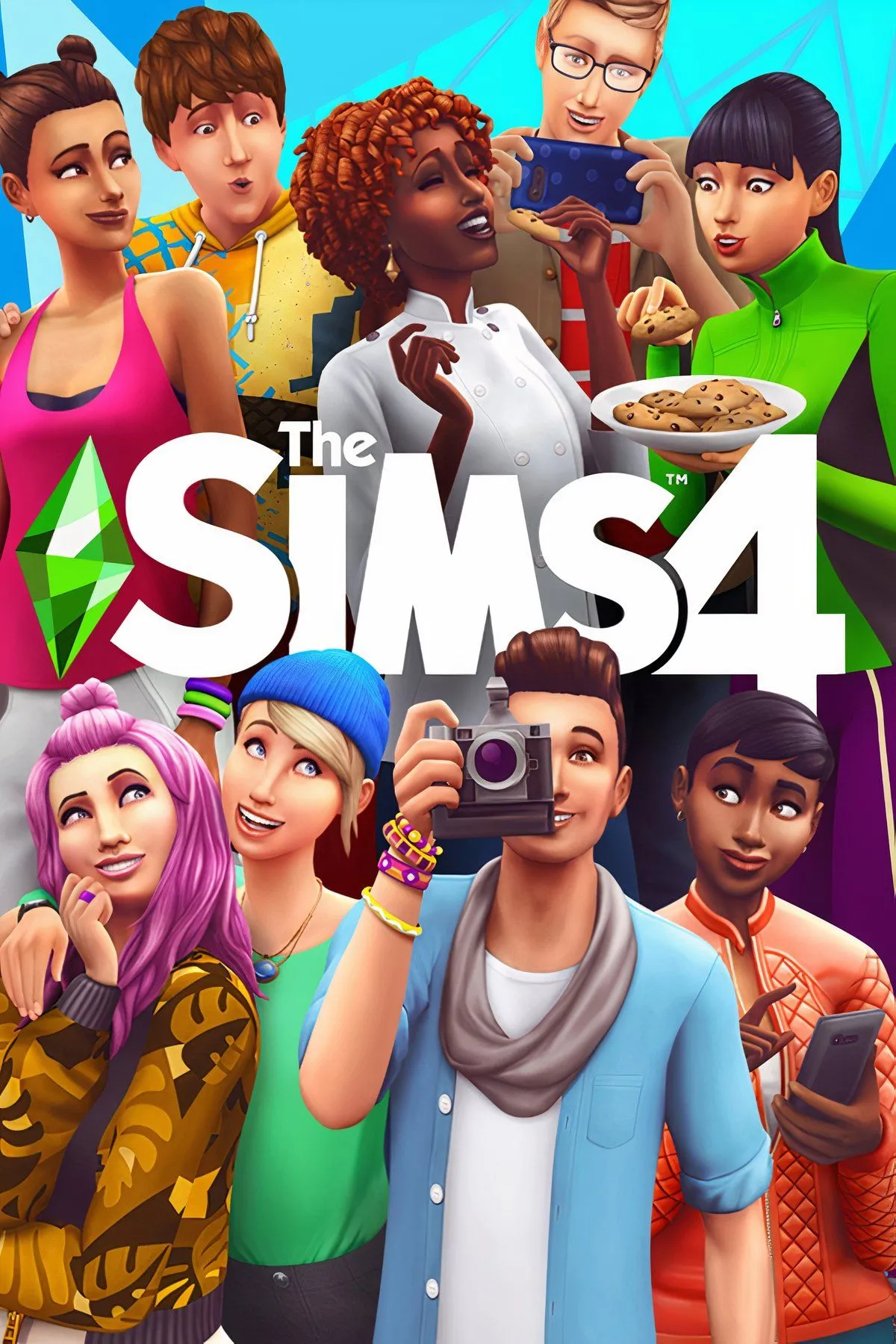Bộ ảnh cắt dán tổng hợp các hoạt động trong The Sims 4, bao gồm cảnh Sim làm vườn và tương tác với thiên nhiên, tượng trưng cho sự kiện Nature's Calling.