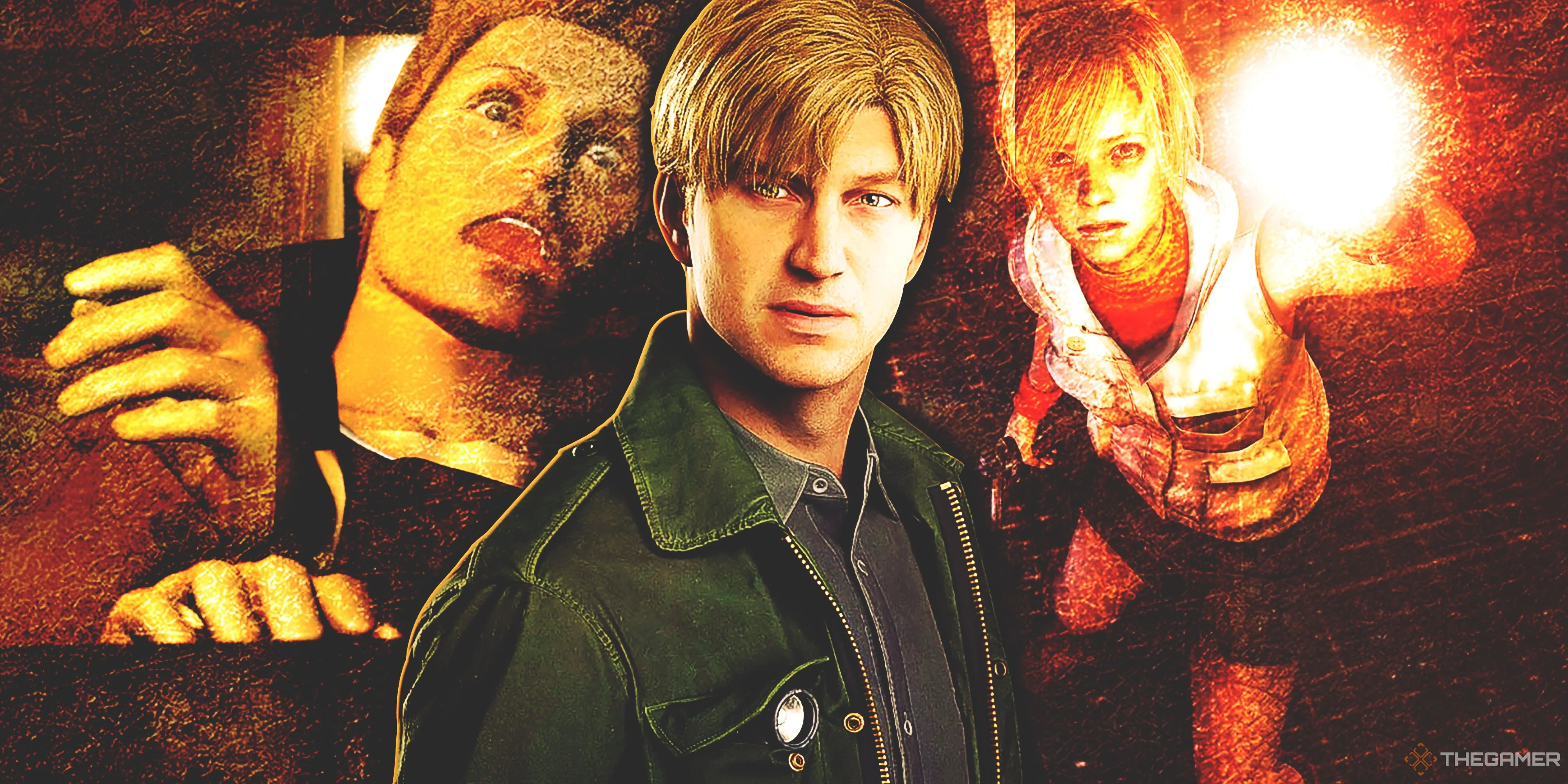 Bộ ba nhân vật huyền thoại của Silent Hill: Harry Mason, James Sunderland và Heather Mason.