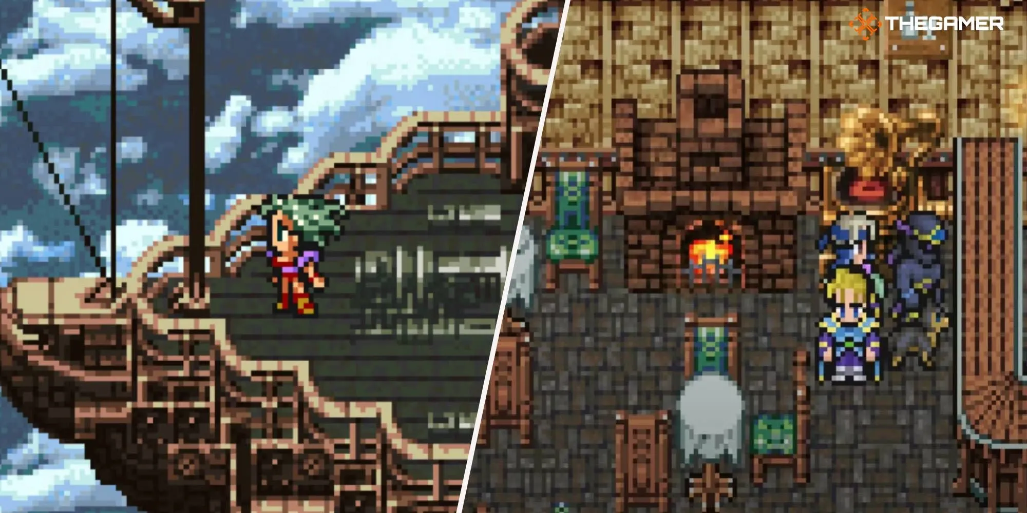 FF6 Character Ranking minh họa nhân vật