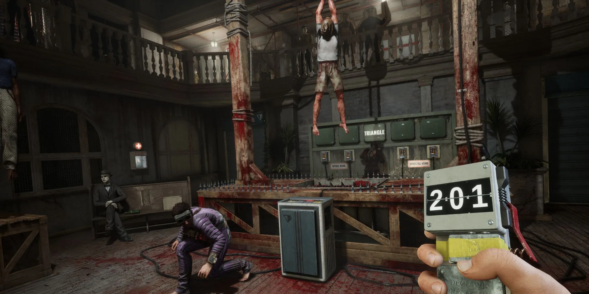 Giao diện hệ thống Rebirth trong The Outlast Trials, cho phép người chơi tái sinh và nhận phần thưởng