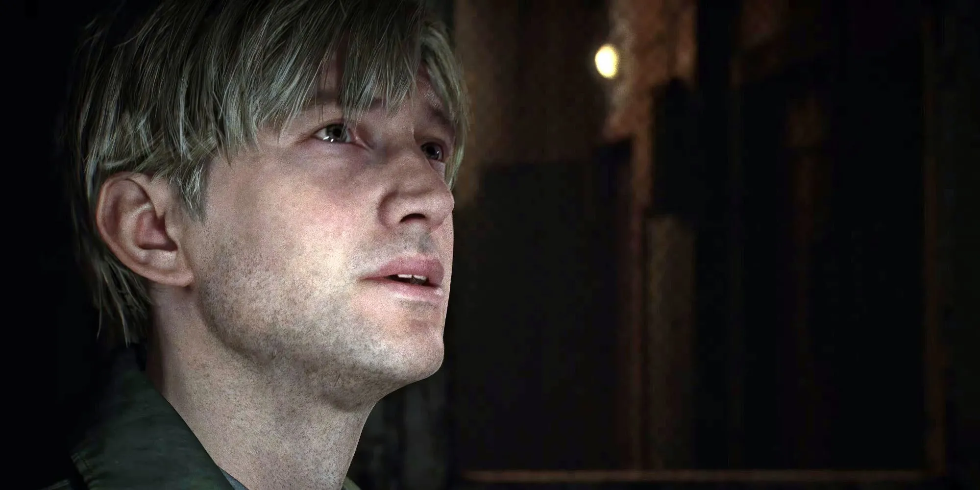 James Sunderland trong Silent Hill 2, đối mặt với sự thật đáng sợ.