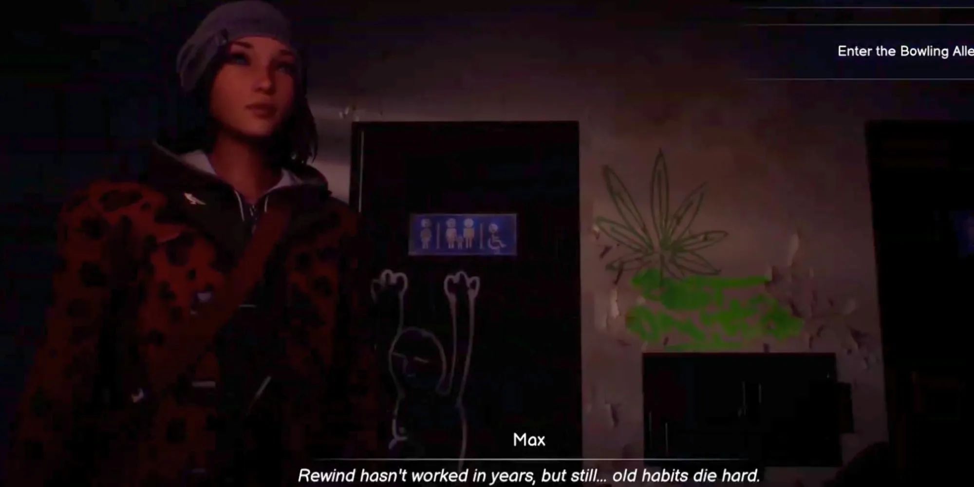 Max Caulfield kích hoạt sức mạnh quay ngược thời gian trong Life is Strange: Double Exposure, một sức mạnh gây nhiều tranh cãi về sự nhất quán.