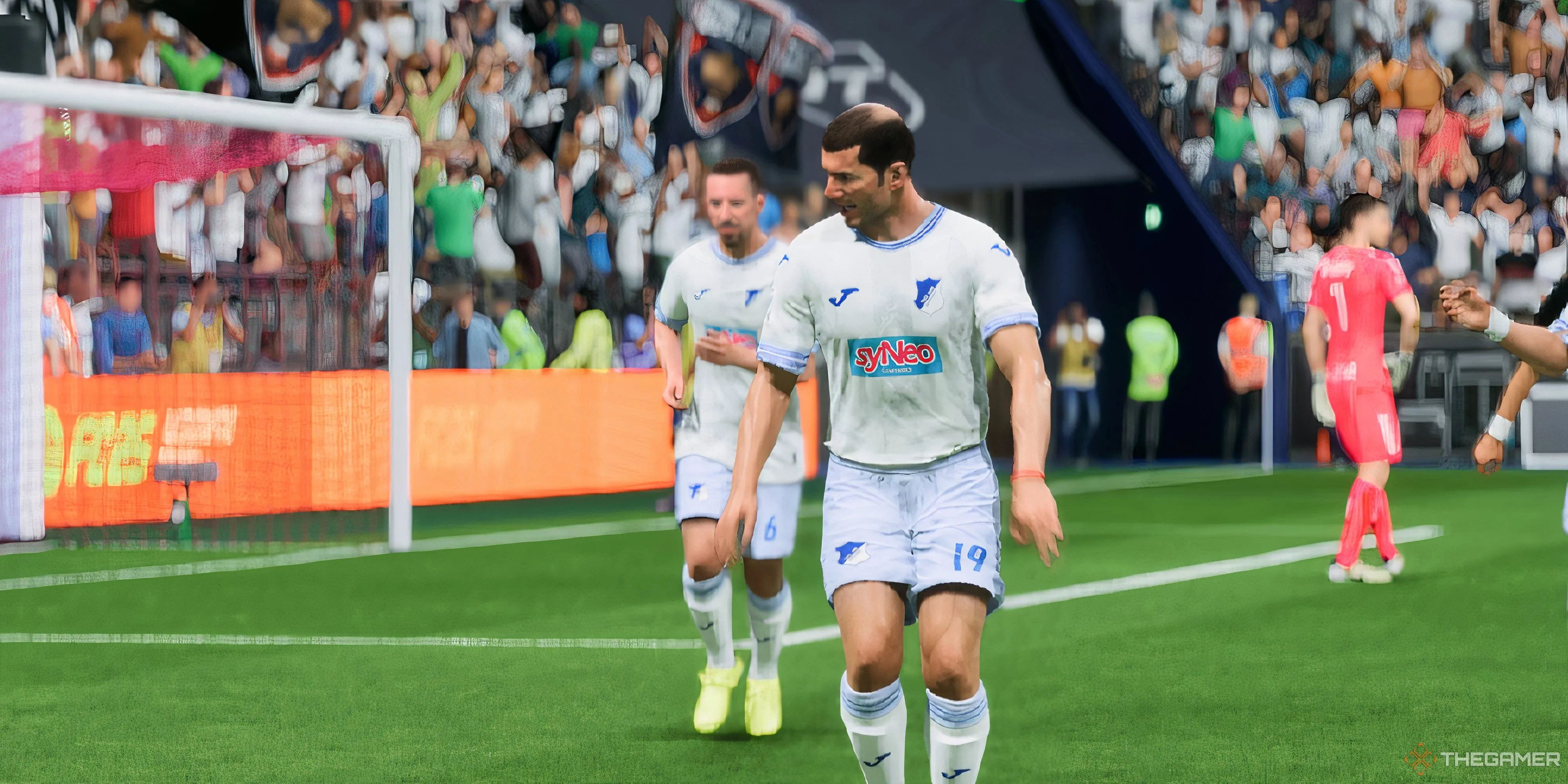 Một game thủ ăn mừng sau khi ghi bàn trong EA Sports FC 25, minh họa tình huống có thể gây rage quit cho đối thủ