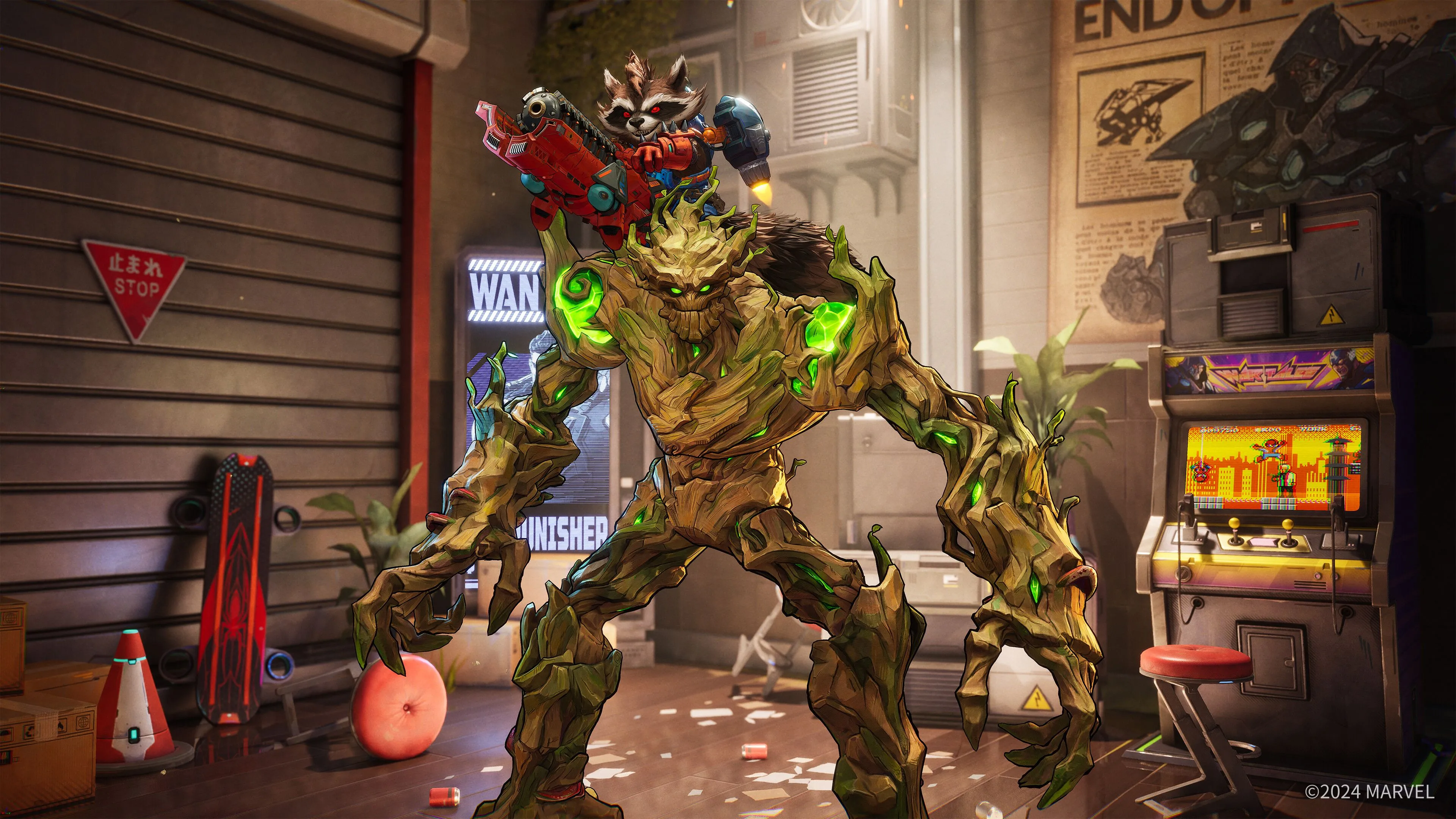Một siêu anh hùng Marvel trong game Marvel Rivals