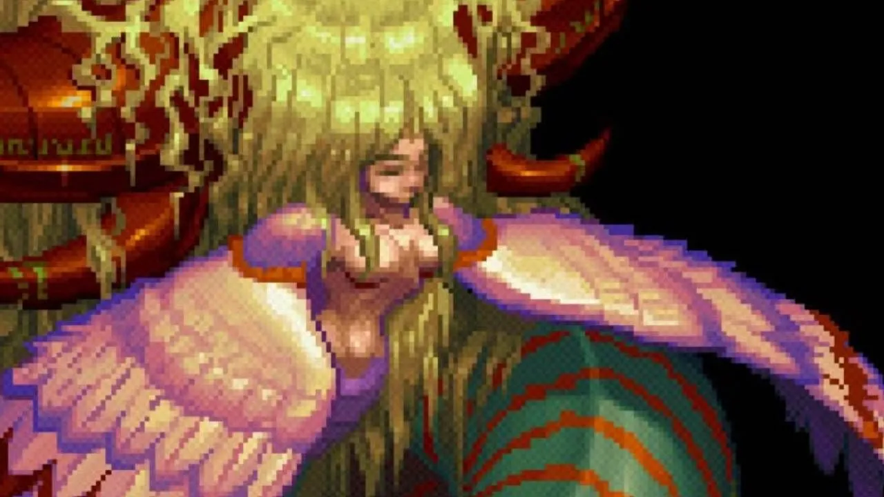 Myria ở dạng trùm cuối trong Breath of Fire 3