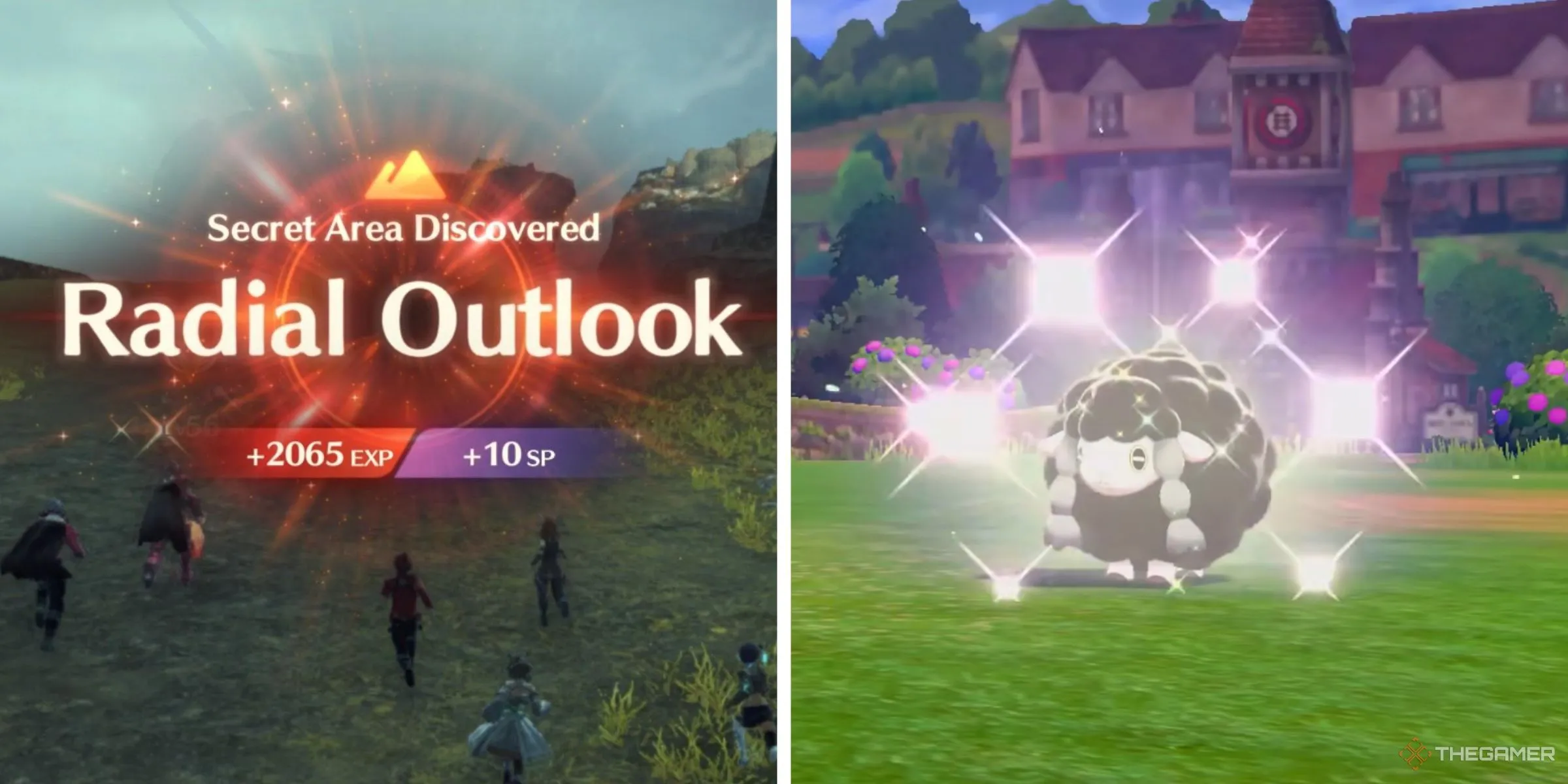 Người chơi khám phá khu vực bí mật Radial Outlook trong Xenoblade Chronicles 3 và gặp Shiny Wooloo trong Pokemon Sword