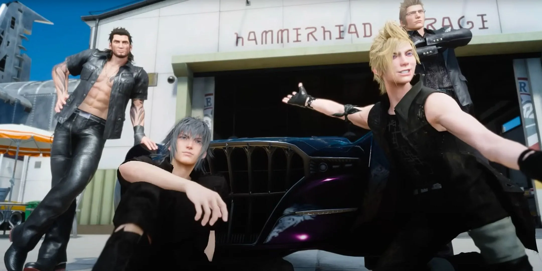 Noctis và những người bạn đồng hành trong Final Fantasy 15, tựa game JRPG nổi tiếng của Square Enix