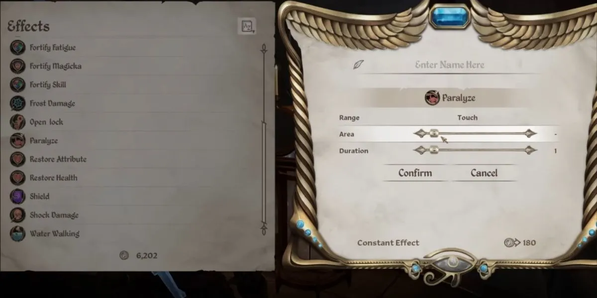 Phép thuật Paralyze trong The Elder Scrolls IV Oblivion Remastered làm tê liệt kẻ thù