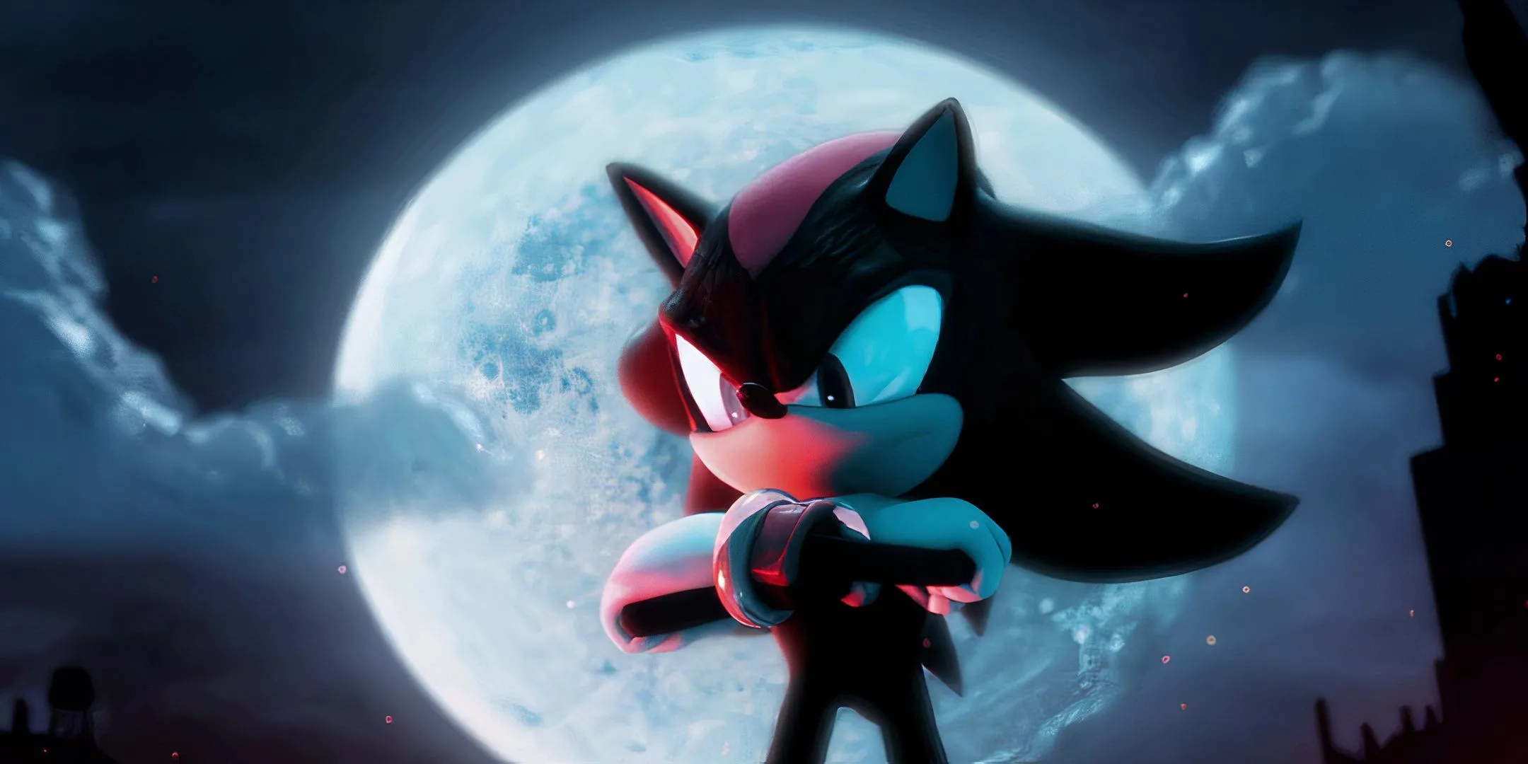 Shadow the Hedgehog trong phần mở đầu của trò chơi năm 2005.