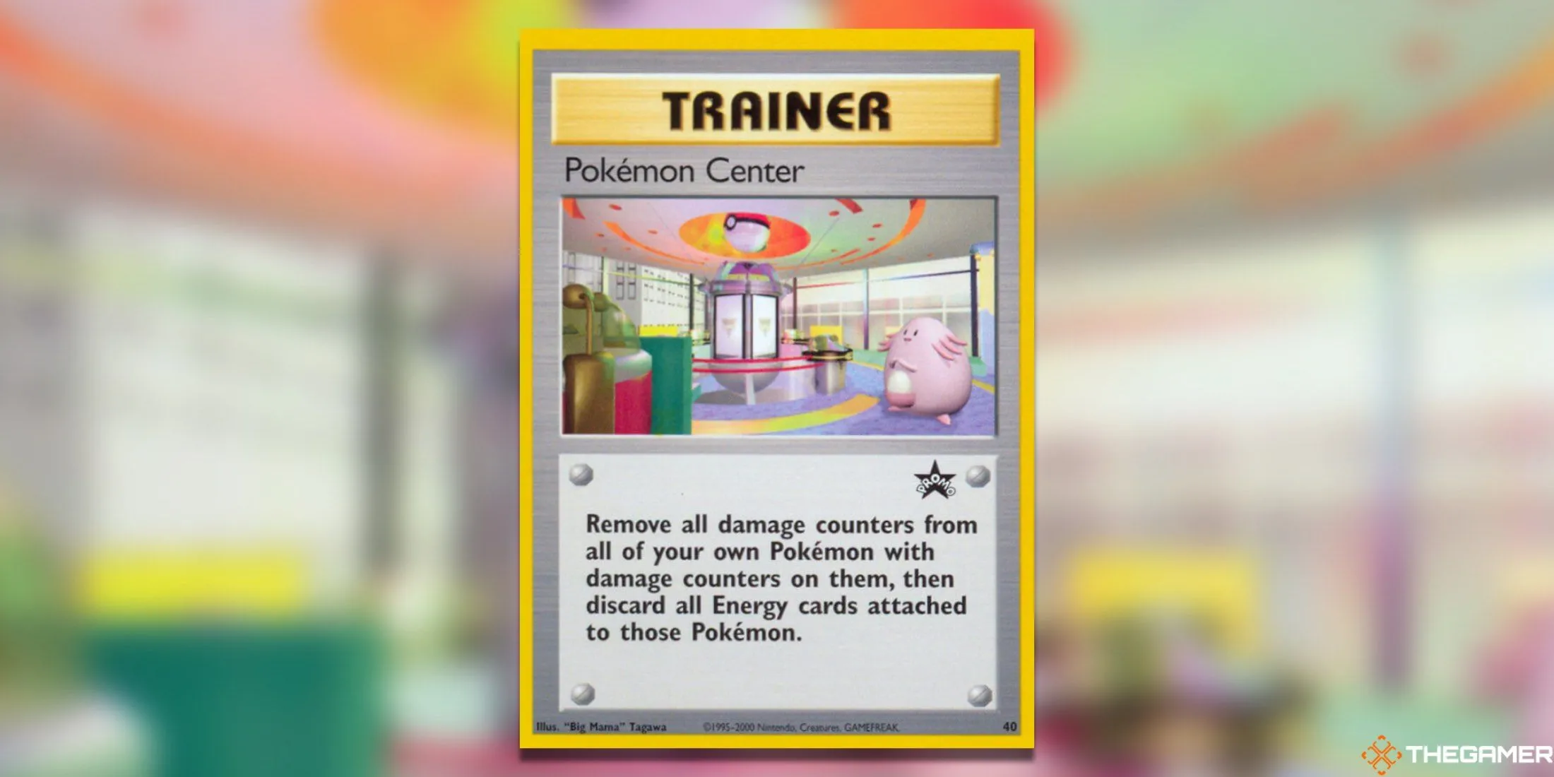 Thẻ bài Pokemon Center thuộc WoTC Promos, thẻ giá trị nhất