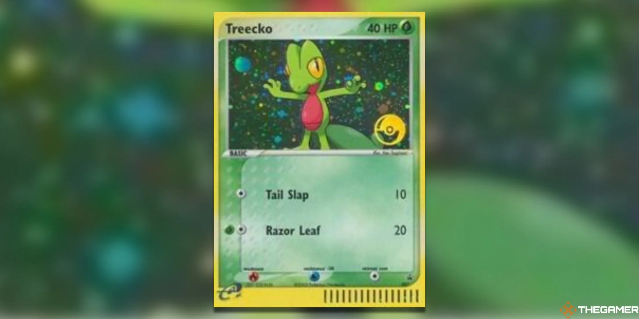 Thẻ bài Treecko Nintendo Promo từ giải đấu POP Tournament