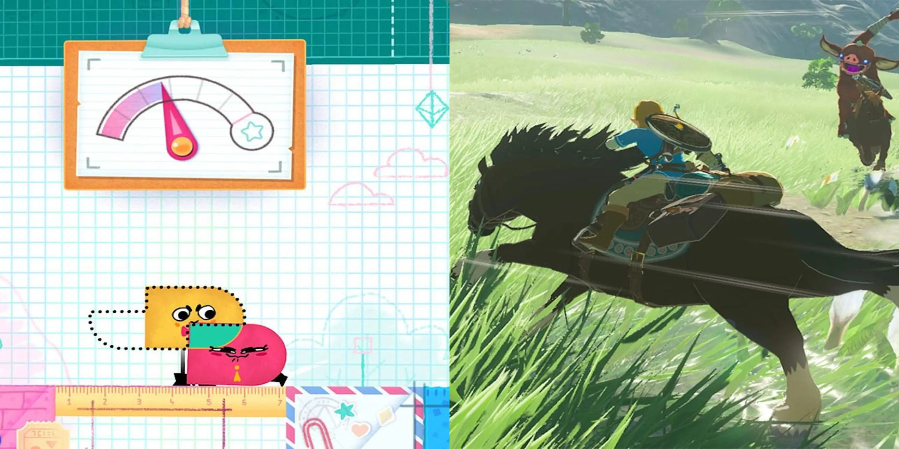 Tựa game The Legend of Zelda: Breath of the Wild cùng Snipperclips, những game ra mắt nổi bật trên Nintendo Switch