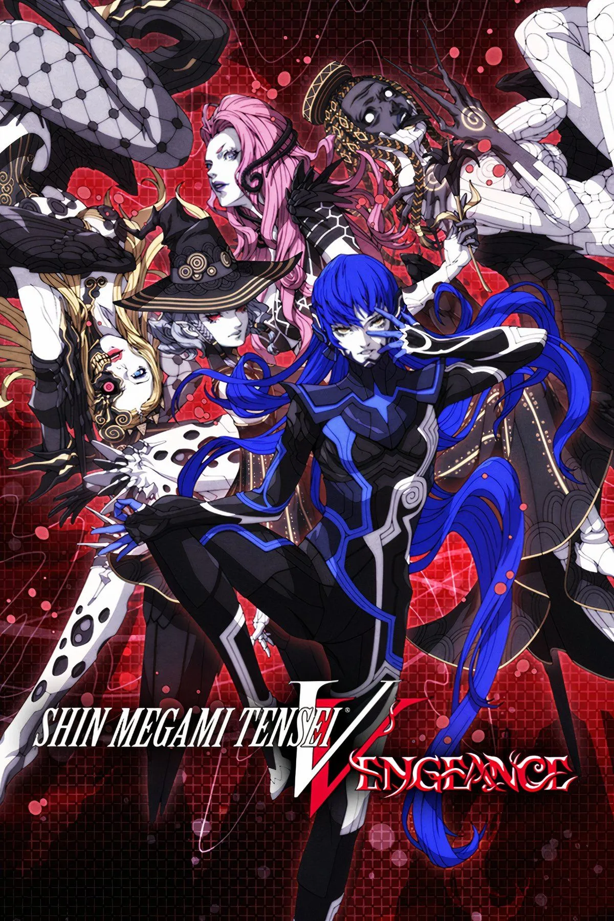 Tuyển tập nhân vật và quái vật từ các game Shin Megami Tensei khác nhau thể hiện sự đa dạng