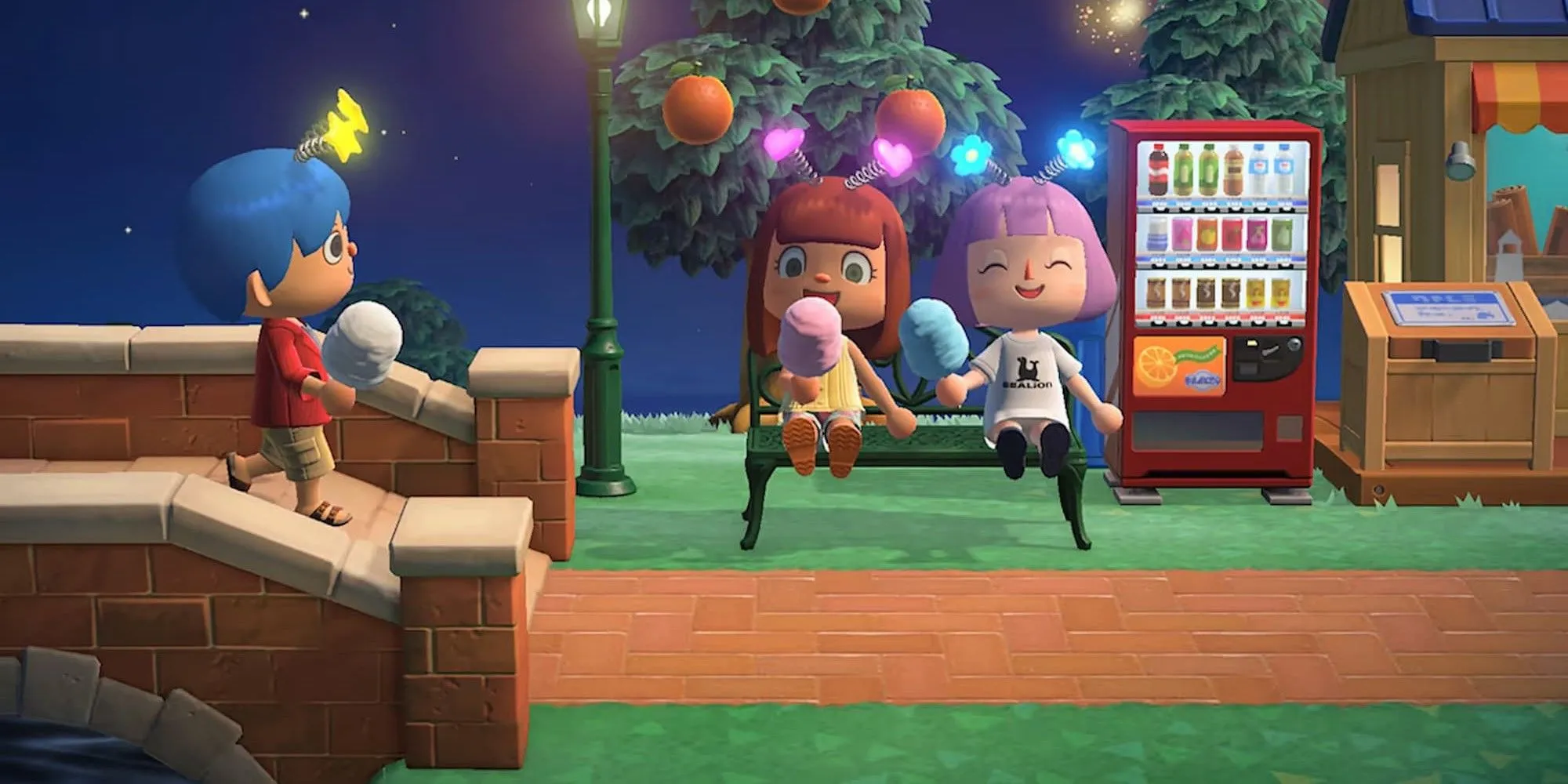 Ăn kẹo bông gòn trong Animal Crossing New Horizons, một game mô phỏng được đánh giá cao