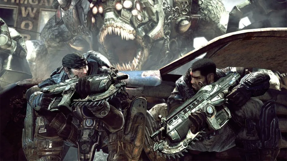 Gears of War 1, tựa game bắn súng góc nhìn thứ ba kinh điển