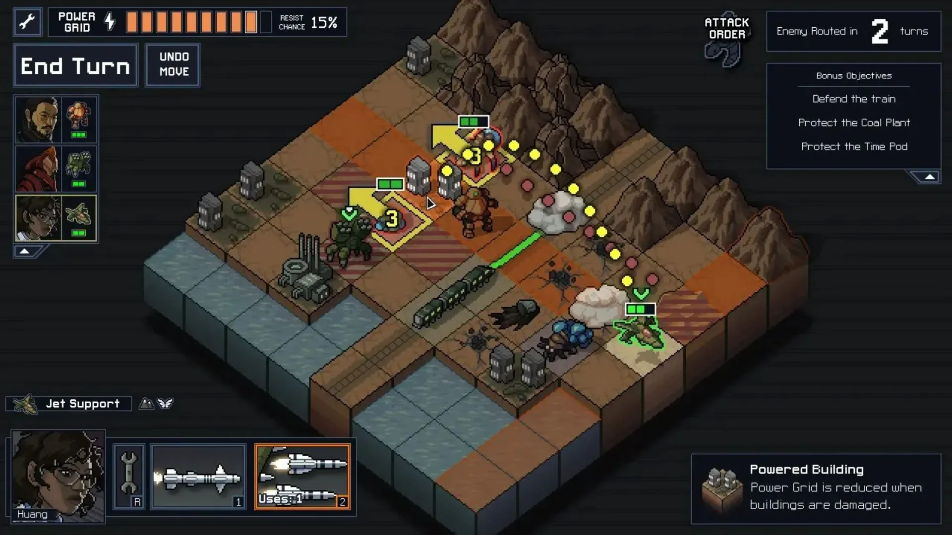 Into the Breach game chiến thuật theo lượt mech roguelike