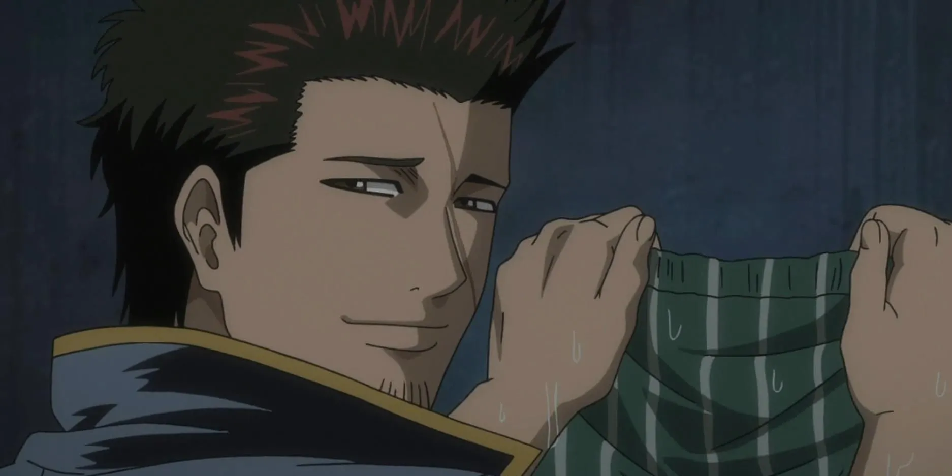 Isao Kondou Gintama với khuôn mặt &quot;gorilla&quot; và nụ cười ngốc nghếch nhưng đầy thiện chí