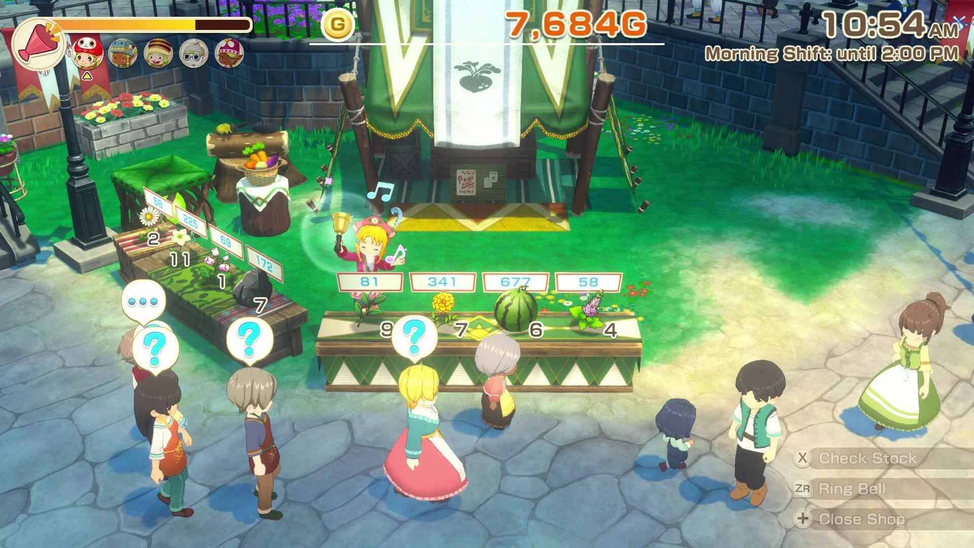 Nhân vật chính trò chuyện với một NPC trong Story of Seasons: Grand Bazaar, minh họa hệ thống tương tác và hẹn hò trong game.