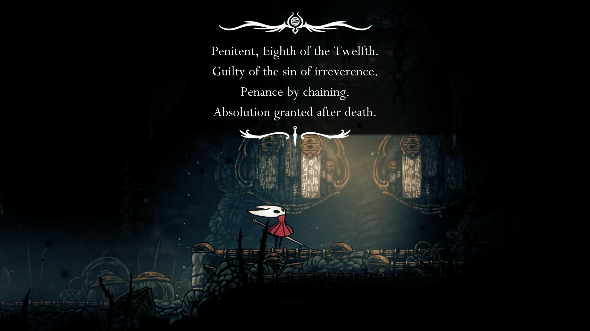 Nhân vật Pentinent Eight hé lộ lore trong Hollow Knight Silksong