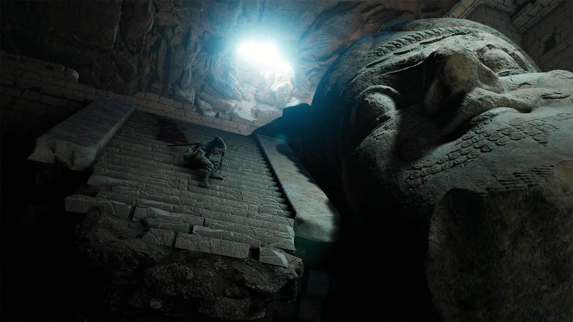 Nhóm lính đặc nhiệm khám phá hang động cổ xưa đầy rẫy hiểm nguy trong House of Ashes