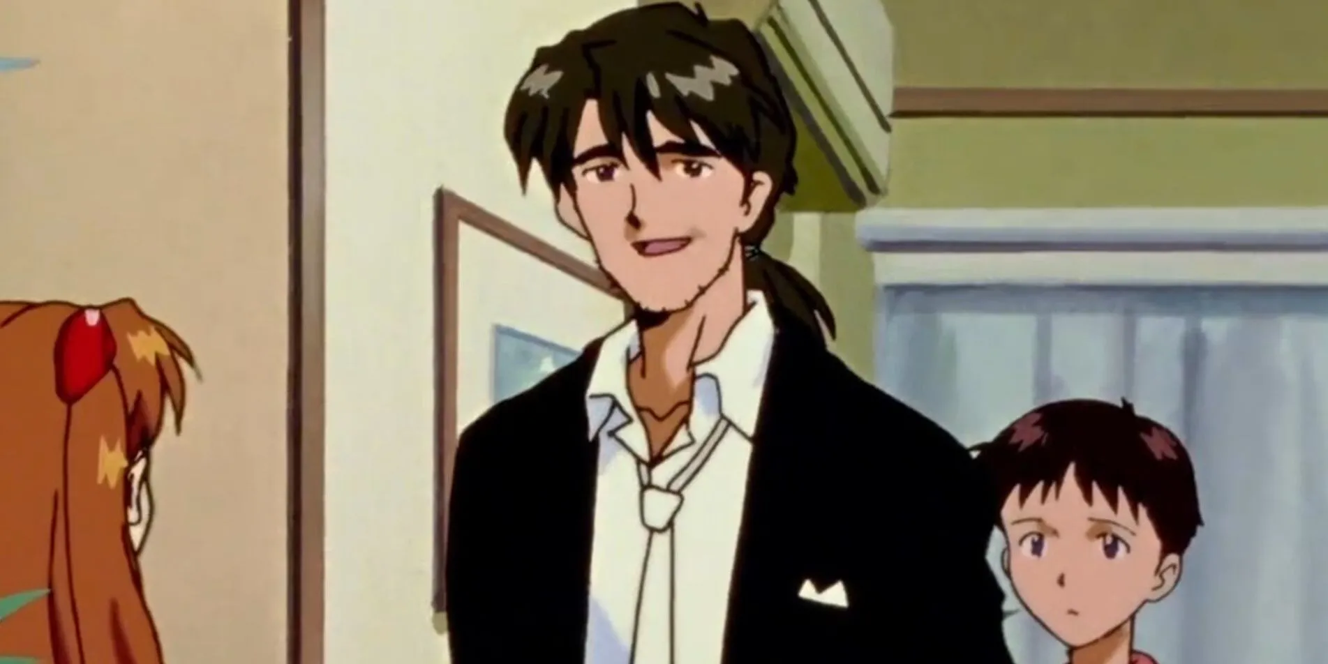 Ryoji Kaji, một trong số ít người lớn đối xử chân thành với Shinji Ikari, mang lại sự thẳng thắn hiếm hoi trong Neon Genesis Evangelion