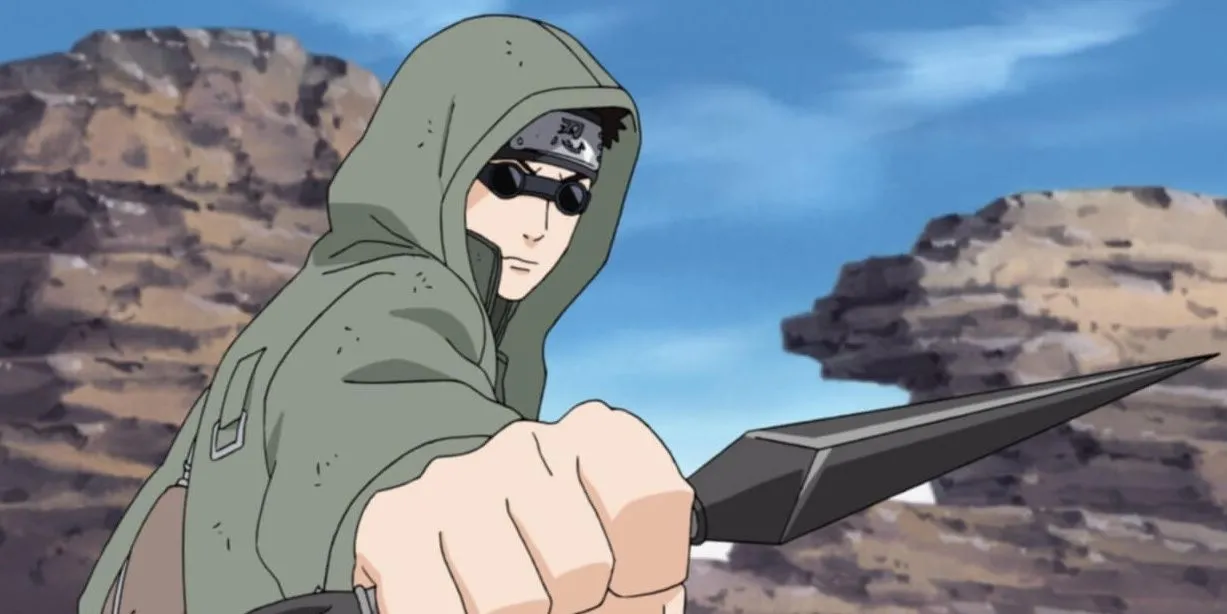 Shino Aburame với đàn côn trùng đặc trưng, ninja trầm lặng nhưng đáng tin cậy