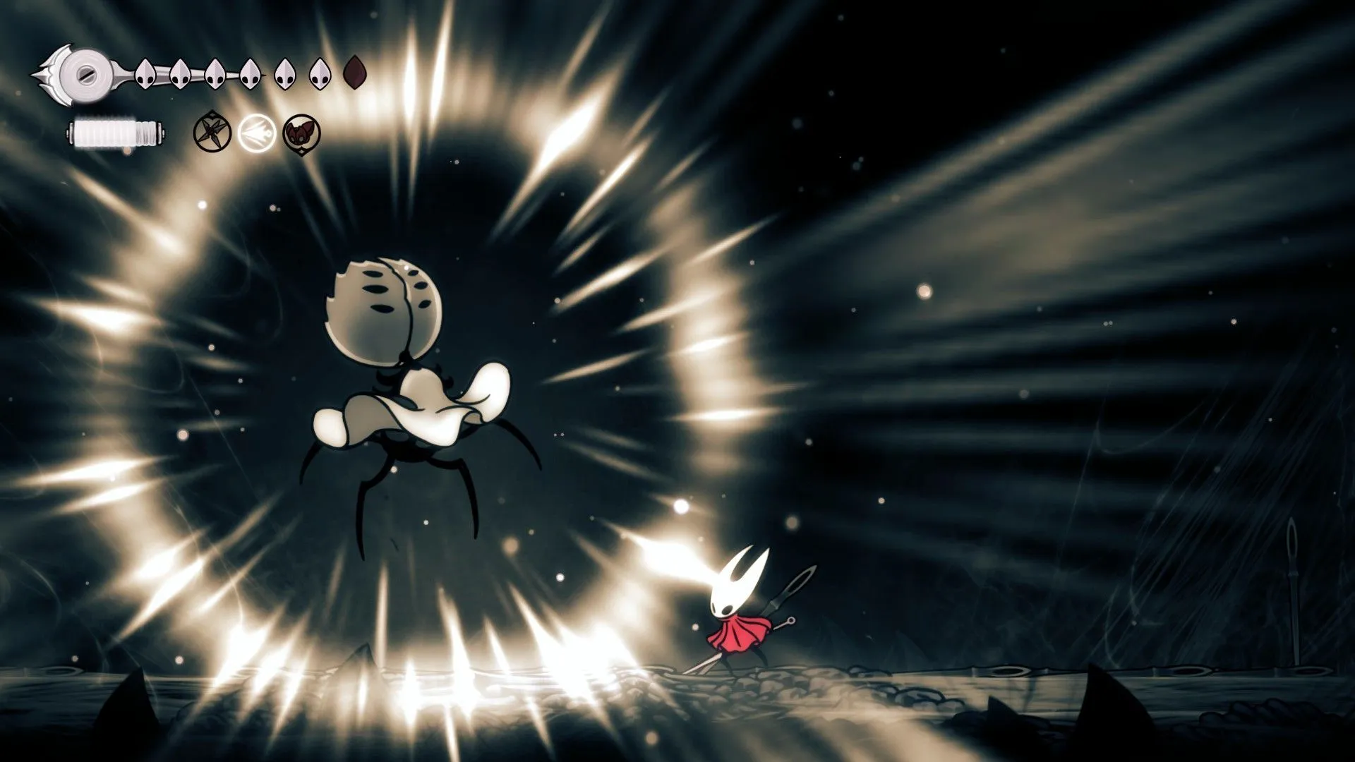 The First Sinner trong giai đoạn hai của Hollow Knight Silksong